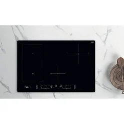 WHIRLPOOL Table induction 4 foyers largeur 77 cm WLB2977NE