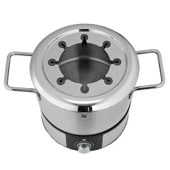 WMF 415130011 - LONO - Appareil à Fondue pour 8 personnes, avec caquelon et 8 fourchettes en Inox