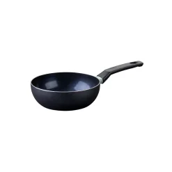 Wok 28 cm aluminium revêtement céramique antiadhésif sans PFAS Fackelmann Brandao