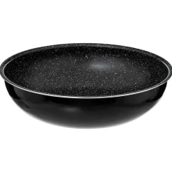 Wok aluminium pressé 28 cm Amovible - 5Five