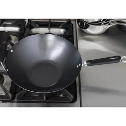 Wok Anti-Adhésif Base Plate 35 cm - Kitchen Craft