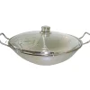 Wok avec couvercle verre Bosch HEZ390090