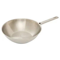 Wok Brillance aluminium D28cm en inox - Argent- 5five