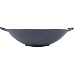 Wok En Fonte LITINA 30 Cm Pour Cuisiniers Amateurs Répartition De Chaleur Optimale