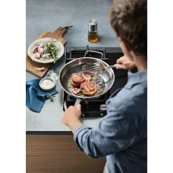 Wok en inox 28cm acier Wmf 1756486411 profi resist